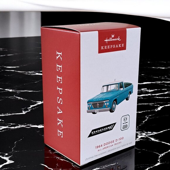 2024 Hallmark Keepsake 1964 Dodge D-100 All-American Trucks 30th in Series NIB - Picture 2 of 10
